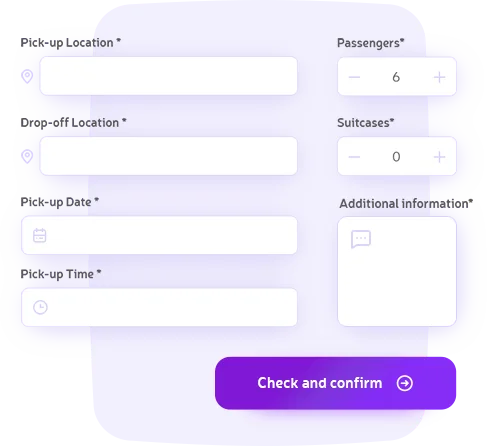 Fill-in the form & push the “Confirm” button